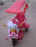 Plastic Baby Tricycle with Canopy Bt-036