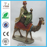 Polyresin Christmas Jesus Sculpture for Decoration (JN1410102)