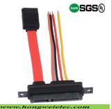 SATA 7+15p to SATA 7p and 4p Power Connector Cable