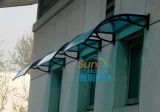 Outdoor Canopy, Polycarbonate Awning, Plastic Rain Door Cover