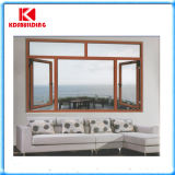 Aluminum Casement & Fixed Double Glass Window (KDSC085)
