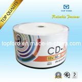 Blank CDR Disc White Inkjet Printable 52X 700m Authentic A+ Grade