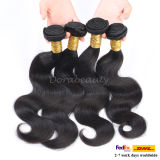 30 Inches Body Wave Hairpiece, Natural Black Mongolian Brading Hair