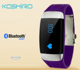 Bluetooth Heart Rate Bracelet Watch as Christmas Promotion Gift