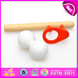 2015 New Blow Ball Toys for Kids, Popular Play Wooden Blow Toy for Children, Hot Sale Wooden Blow Ball Toy for Baby W01A012