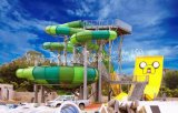 Theme Park Thrilling Fiberglass Water Slide