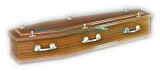 European Style Wood Funeral Coffin (HT-2)