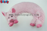 Microwave Heated Plush Pig Neck Pillow Filled with Flaxseeds and Larender