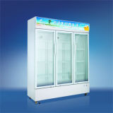 Sc-1000-360 Three Door Upright Showcase Refrigerators
