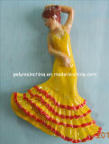 Resin Dancer Souvenirs Spanish