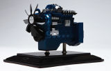 1: 10 Natural Gas Engine Toy Model Mechanical Motor Models Die Cast Alloy Motor Gifts
