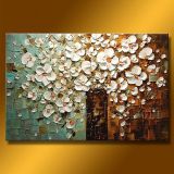 Modern Artists Oil Paints Flower Oil Painting on Canvas
