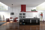 2014 Kitchen Furniture Popular Lacquer&Mdfkitchen Cabinet Glass Doors