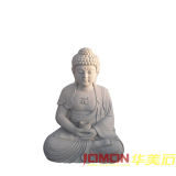 Granite Stone Carved Buddha Sculpture (XMJ-BD05)