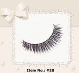Hand Crafted False Eyelashes /Totally Handmade Lashes Special Tip Finished Synthetic Fiber #30