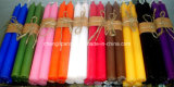 100% Paraffin Wax Colored Scented Stright Stick Long Pillar Candle