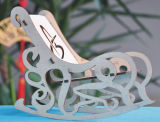 Laser Cutting Stainless Steel Metal Crafts Customizable Rocking Chair