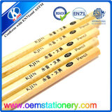 17.6*0.72cm Customized Logo Hexangular Wooden Hb Pencil