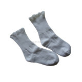 Baby Cotton Socks with Flora Knitted Welt Bs-98