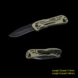 Folding Knife with G10 Handle (#3704)