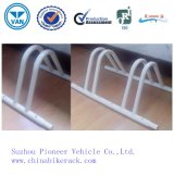 High Quality White Bike Parking Stand Bicycle Rack