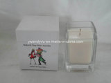 Scented Square Glass Candle