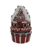 Poly Resin Gingerbread House Decor Kitchen Timer