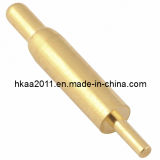 Custom Machining Brass Spring Loaded Gold Plated Pogo Pin Connector