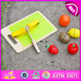 2015 New Design Low Price Kids Cutting Fruit Toy, DIY Children Wooden Cut Fruits Game Toys, Fresh Fruit Wooden Cutting Toy W10b112