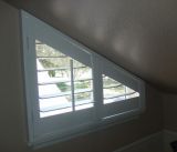 Aluminum Adjustable Louver Triangle Opening Window