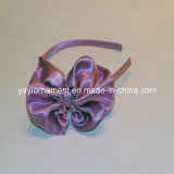 Purple Ribbon Bow Hair Band