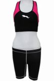Cute Women Compression Suit Sexy Sports Wear