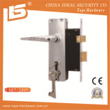 Aluminum Handle Iron Plate Mortise Lockset (687-2495)