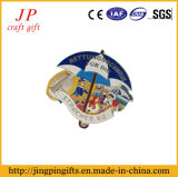Zinc Alloy Die Cast Enamel Medal with Circus and Umbrella