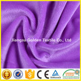 China Manufacture Blue Super-Soft Velour for Toys Blankets Hotels and Other Home Textile