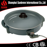 2015 Non-Stick Aluminum Marble Electric Frying Pan Temperature Control
