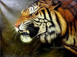 100% Hand Painted Tiger Oil Painting