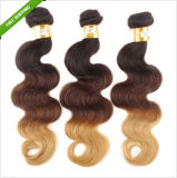Ombre Indian Remy Virgin Human Hair Weft Extensions