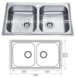 Stainless Steel Sink (DB655S)