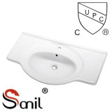 Cupc Approved Bathroom Ceramic Cabinet Wash Sink (SN1529-95)