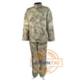Military Uniform a-Tacs with High Quality Cotton