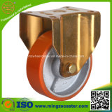 Rigid Red PU Wheel for Industry Caster
