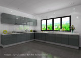 Simple Modern Lacquer Kitchen Furniture (S014)