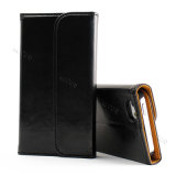 Outstanding New Leather Folding Wallet Case, Book Style Leather Case for Mobile Phone, Wallet Leather Case for iPhone 5/5s