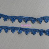 Blue Lady's Small Flower Chemical Lace for Dress