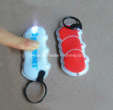 Custom PVC LED Flashlight Keychain/Keyring as Promotion Gift