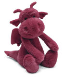 Children Custom Bashful Plush Stuffed Red Dragon Toys