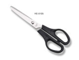 Traditional Stainless Steel Office Scissors with PP Black Handle (HE-5105)