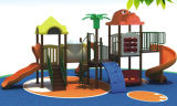 2015 Hot Selling Outdoor Playground Slide with GS and TUV Certificate (QQ14040-1)