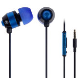 Quality Metal Colorful MP3 Stereo Earphone with Mic